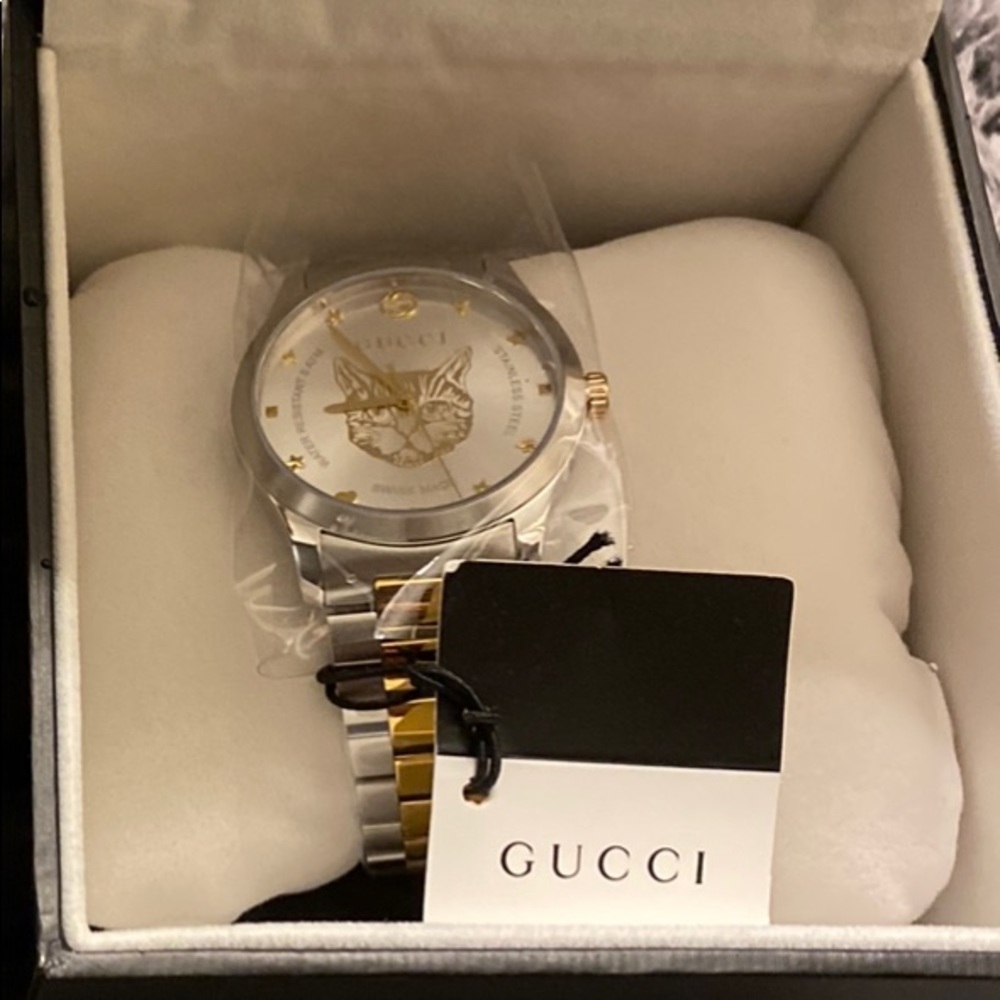 Woman’s Gucci watch Cat